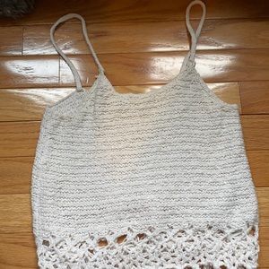 Abercrombie crochet top